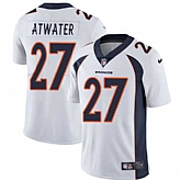Nike Denver Broncos #27 Steve Atwater White NFL Vapor Untouchable Limited Jersey,baseball caps,new era cap wholesale,wholesale hats